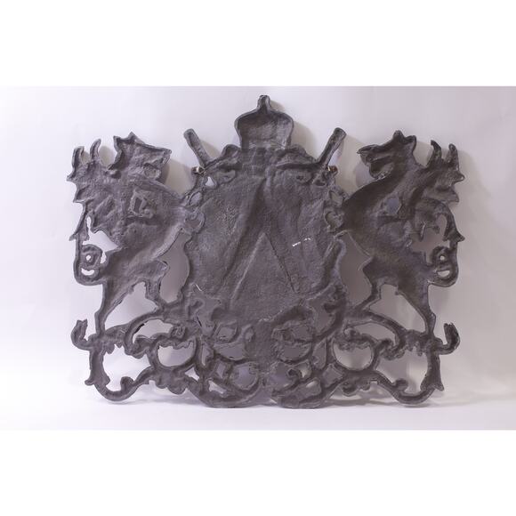 Vintage, Royal Crest, Dragons, Shield and Swords, Wall Hanging, ~ 251107-WH D-2 - Picture 7 of 7